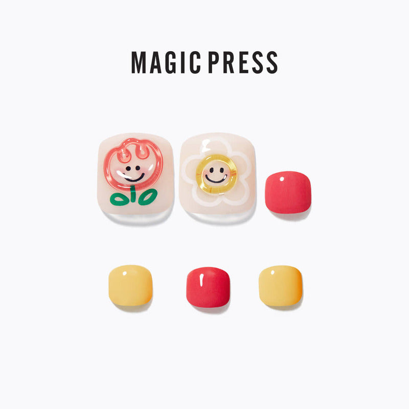 MAGIC PRESS PEDI - PETIT FLOWER